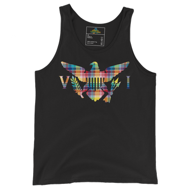 Virgin Islands Madras Flag Men's Tank Top